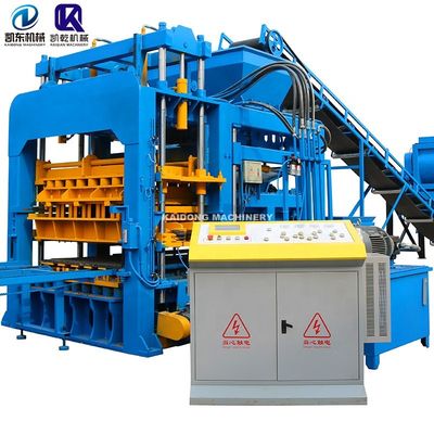 качество  Brand New Cement Automatic Brick Making Machine Solid Qt12-15 Concrete Hollow for Sale in USA завод