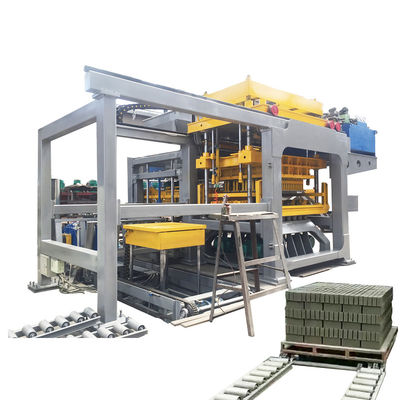 качество  QT18-25 Hydraulic Block Machine Pallets Free Automatic Fly Ash Concrete завод