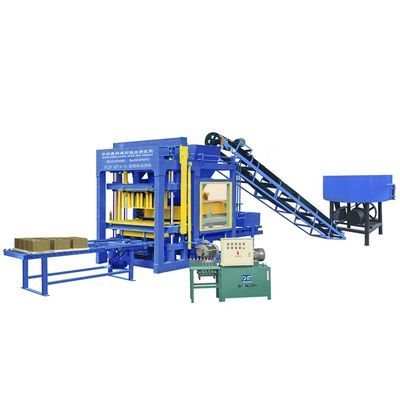 качество  QTY4-25 Factory Semi Automatic Cement Block Brick Making Machine High Capacity Low Cost завод